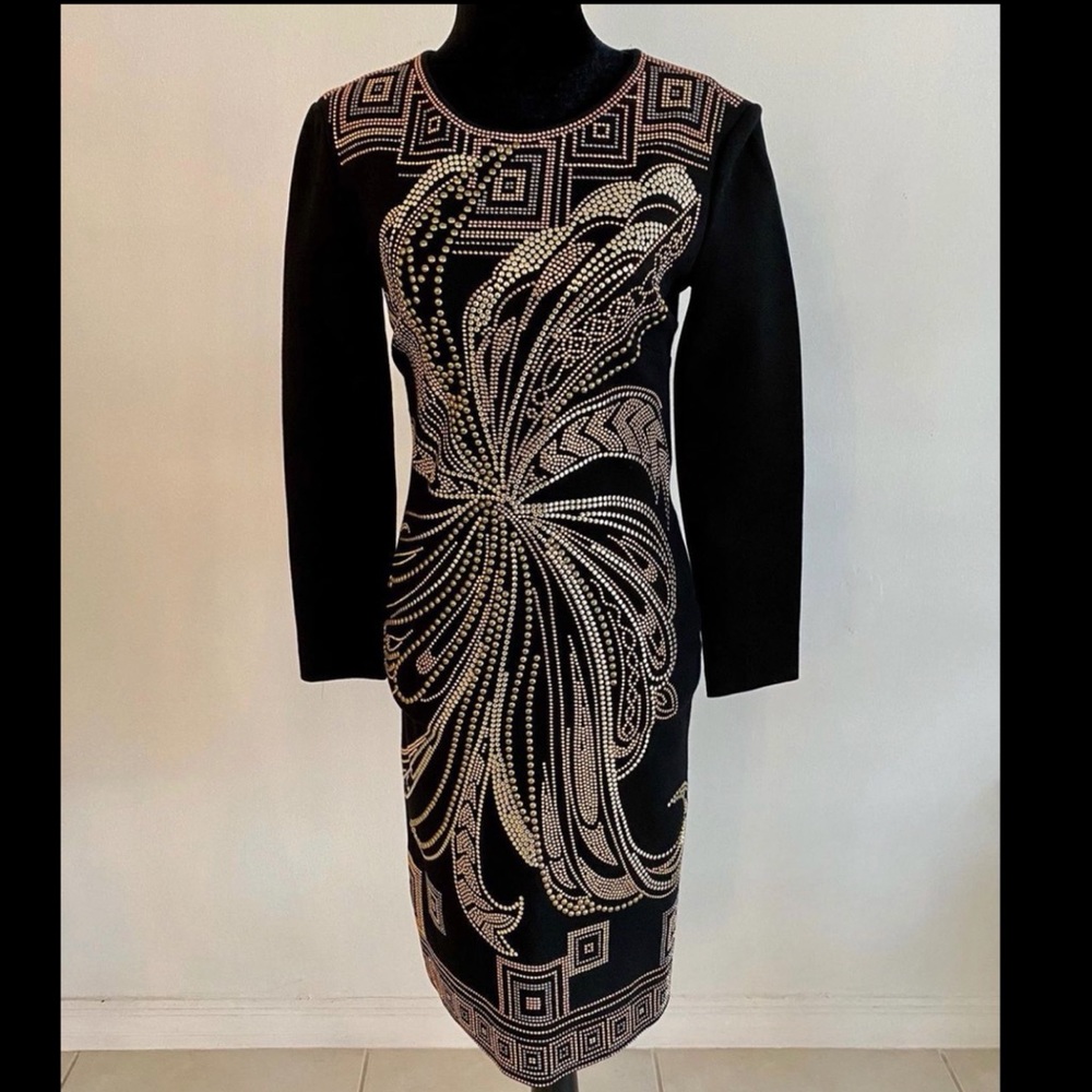 🖤🖤Emilio Pucci Black Tie Dress 🖤Black Friday.